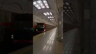 Обзор на поезд "Юбилейный"#metro#метро#санктпетербург