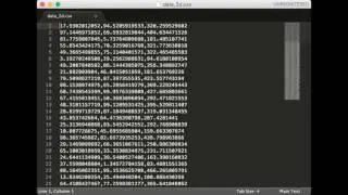 The Numpy Stack in Python - Lecture 12:Manual Data Loading