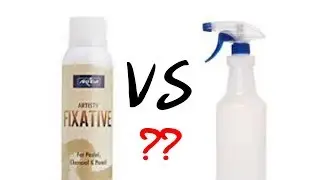 How To Make Fixative Spray At Home | DIY | Step by Step Tutorial 2022