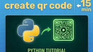 Build a QR Code Generator in Python.