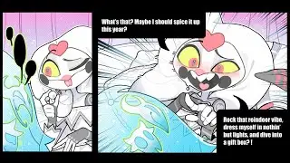 Ozzie's Christmas Gift | Helluva Boss Comic Dub