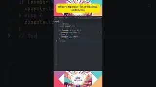 Ternary Operator: Write Cleaner If-Else Statements 