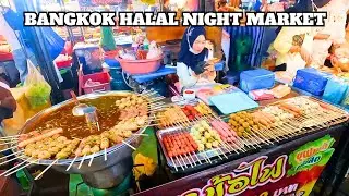 Experience BANGKOK Ramkhamhaeng FOOD NIGHT MARKET! 🇹🇭