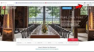 FIRST HOLD Venue Profile Set-up - Pin your Chrome Extension