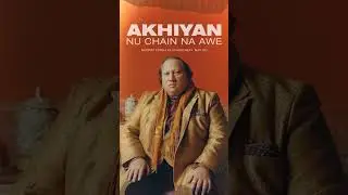 #Akhiyan nu chain na awe by #nusratfatehalikhan sahb 🙌🙌