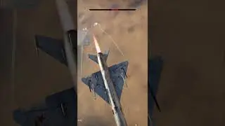 Борьба за жизнь против F-8E в War Thunder