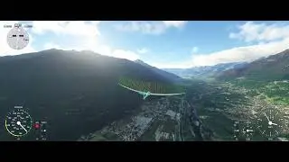 Glider Stall and Spin Demo in MSFS