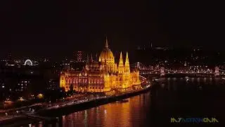 Esti fények – Budapest madártávlatból DJI Mavic 4 Pro-val