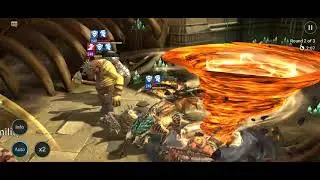 Raid:Shadow Legends- High Elf faction crypt, stage 21 auto run