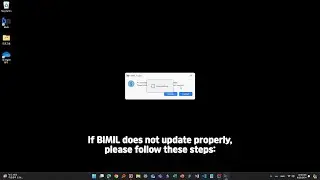 How to fix update error for BIMIL 1.0.6.0