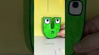 Paper Alphabet Lore F ☠️ 