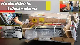 Aufbau und Anschluss der Twin Busch TWS3-10E-G Hebebühne