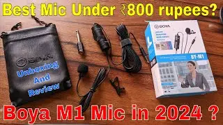 best mic under 800 rupees | boya m1 mic | boya m1 mic in 2024