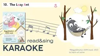 Lazy Ant  KARAOKE   - long/short -a- phonics song