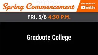Graduate College Spring 2026 Commencement | Oklahoma State University