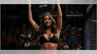 UFC Ring Girl Arianny Celeste Pours Out Of Polka Dot Bra & Cut-Off Jean Skirt On Instagram