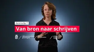 GCJV Kennisclip 7: Van bron naar schrijven
