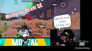 when Team mortal vs Team GE clashed in pecardo classics match | GE vs team mortal in classics