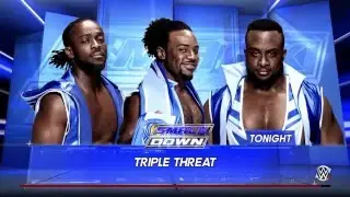 WWE 2K16 - Kofi Kingston vs. Xavier Woods vs. Big E