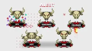 The Best Fully Customized Animated Intro - Twitch Overlay Design for SavageDrumming