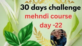 Mehndi Class 22|Parrot Mehndi Design Tutorial |Easy Mehndi Design for Beginners/vaishnomehndidesign 