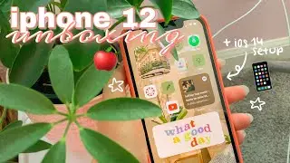 🍎 - iphone 12 unboxing ˗ˏˋ + ios 14 setup! ˎˊ˗