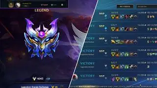 Wild Rift Valhalla | RANK 1 LEGEND RANK 1v9 CARRY - Rank 1 Jungle