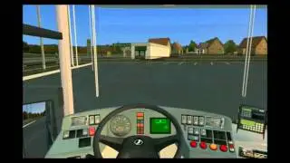 Jelcz M125M Dana OMSI (new 3d model) test 1