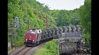 MZ 1452 with Military train from Esbjerg - June 2021