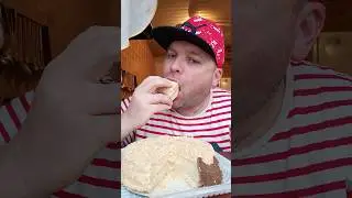 ОБЖОР торт Наполеон/десерт/перекус/мукбанг/обзор еды