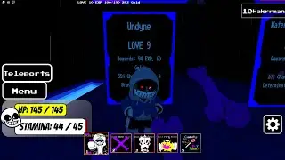 Dusttale: Endless Massacre: Waterfall bosses