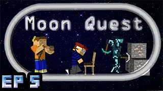 Minecraft Moon Quest Ep 5 -- David's House!