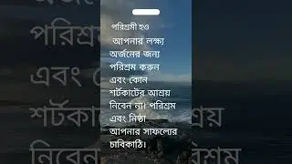 পরিশ্রমী হও (Work Hard)