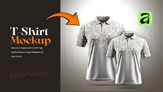How to make T-shirt mockups in Affinity from scratch! (2025) | Beginner Video