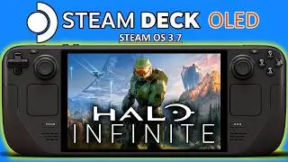 Halo Infinite Steam Deck OLED Performance | Steam OS 3.7 Halo Infinite Campaign Gameplay Settings