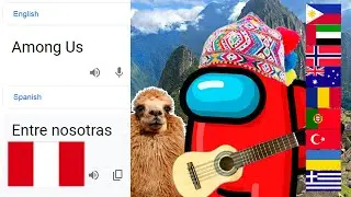 Among Us in different languages MEME dialect