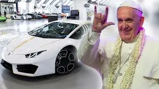 Papst versteigert fetten Lambo! So viel kostet er!