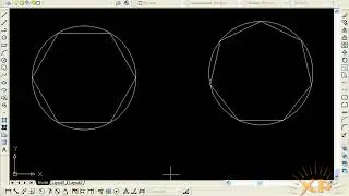 Lesson 12: AutoCAD Polygon Command Tutorial Complete | Inscribed, Circumscribed, Triangle,