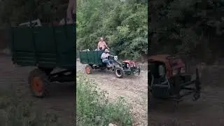 Goldoni 140  in pantă cu 1500kg de pietriș.
