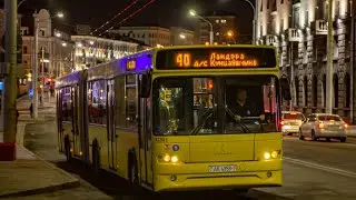 Поездка в автобусе МАЗ-105.465,г/№ АК 4358-7,марш.101
