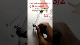 Ex 11.1  Q 4 Class 10th Maths Chapter 11 | कक्षा 10वी गणित अध्याय 11 प्रश्नावली 11.1 प्रश्न 4🖊️