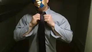 Ninja Tyler Bodybuilder Flexing Muscle and ABS