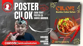 Cara Membuat Poster di Canva Android Tema Kulineran