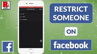 How to Restrict Someone without Blocking Them on Facebook