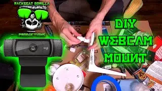 DIY Easy Webcam Mount Using an IKEA Bracket