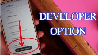 How to Enable Developer Option in Moto Mobiles