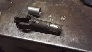 Cardan with extended spline stroke.