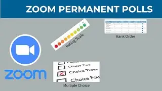 ZOOM Permanent Polls and Quizzes
