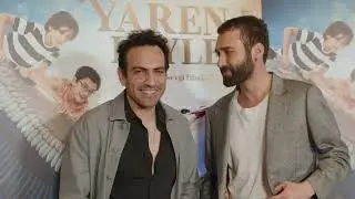 Buğra Gülsoy ile Seçkin Özdemir vizyona giren Yaren Leylek filminde küs, gerçekte çok iyi dost