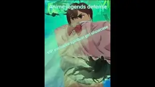 Anime Legends Defense VIP Exclusive Spiritual Girl Showcase